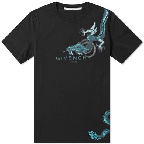 givenchy capricorn|Givenchy Capricorn Dragon Tee Black .